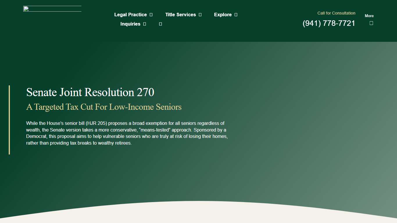 Florida Property Tax Elimination in 2026